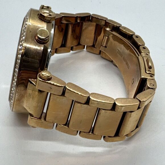 Michael Kors Parker MK5491 Women's Gold Stainless Steel Analog Dial Watch JNA588 - Picture 7 of 11